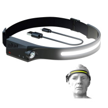 Induction powerful built in battery rechargeable headlamp